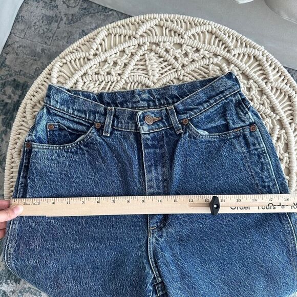 Vintage Lee Jeans Womens 26 Waist High Waist Mom Acid Wash - Picture 7 of 13